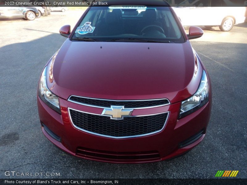 Crystal Red Metallic / Jet Black 2012 Chevrolet Cruze LT
