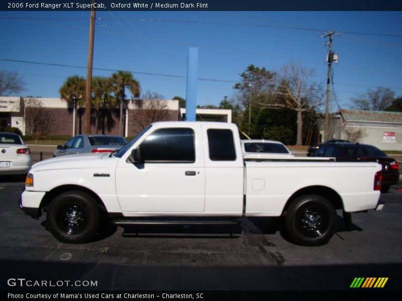 Oxford White / Medium Dark Flint 2006 Ford Ranger XLT SuperCab