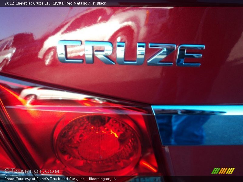 Crystal Red Metallic / Jet Black 2012 Chevrolet Cruze LT