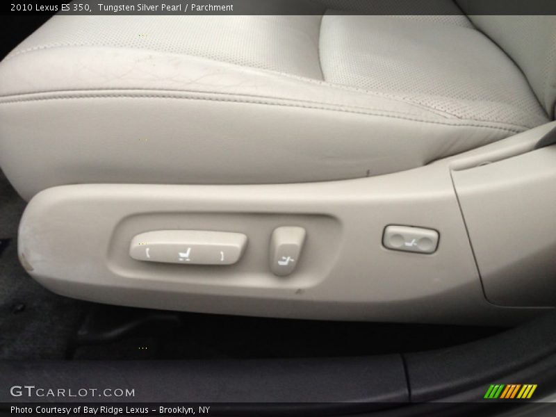 Tungsten Silver Pearl / Parchment 2010 Lexus ES 350