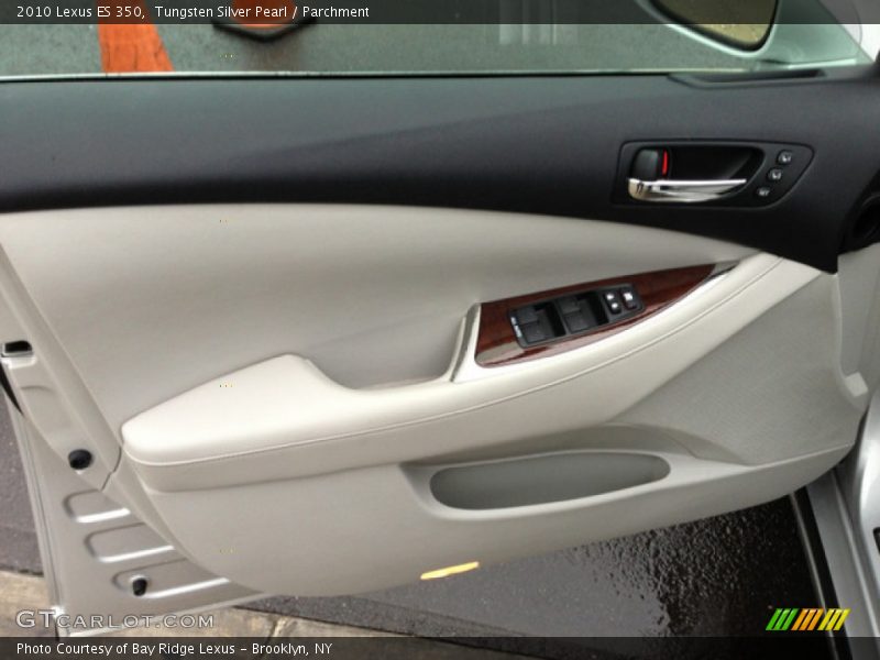 Tungsten Silver Pearl / Parchment 2010 Lexus ES 350