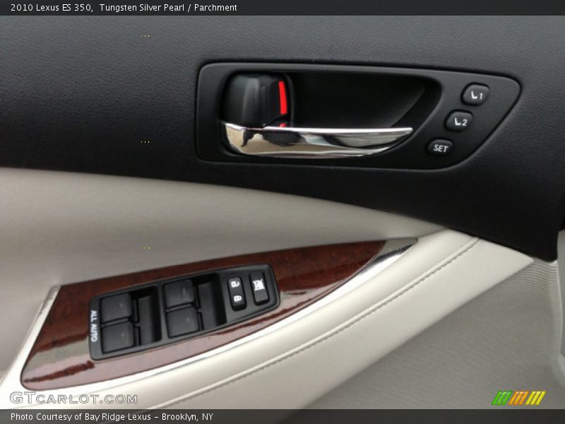 Tungsten Silver Pearl / Parchment 2010 Lexus ES 350