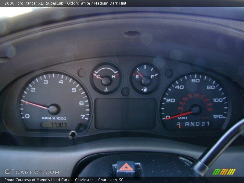 Oxford White / Medium Dark Flint 2006 Ford Ranger XLT SuperCab