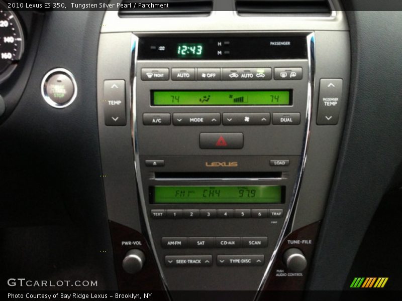 Tungsten Silver Pearl / Parchment 2010 Lexus ES 350