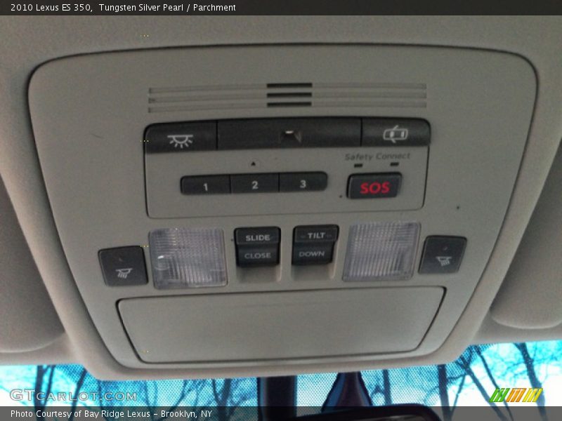 Tungsten Silver Pearl / Parchment 2010 Lexus ES 350