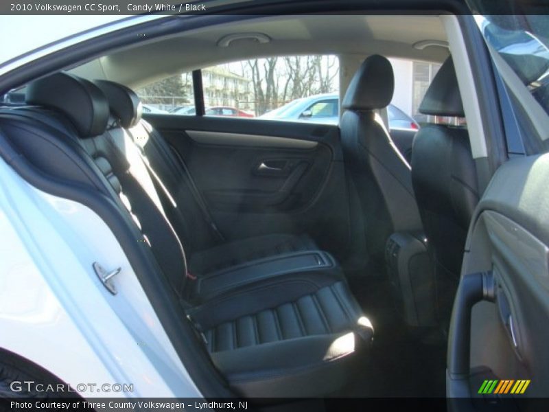 Candy White / Black 2010 Volkswagen CC Sport