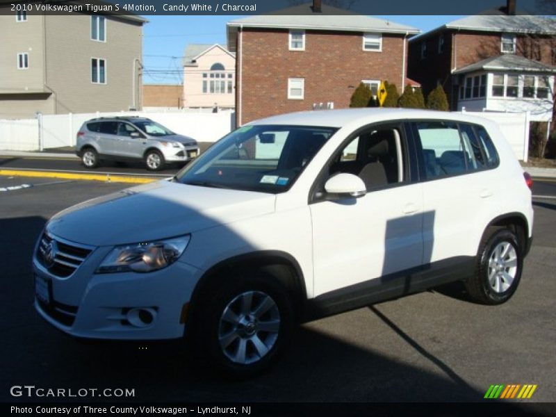 Candy White / Charcoal 2010 Volkswagen Tiguan S 4Motion