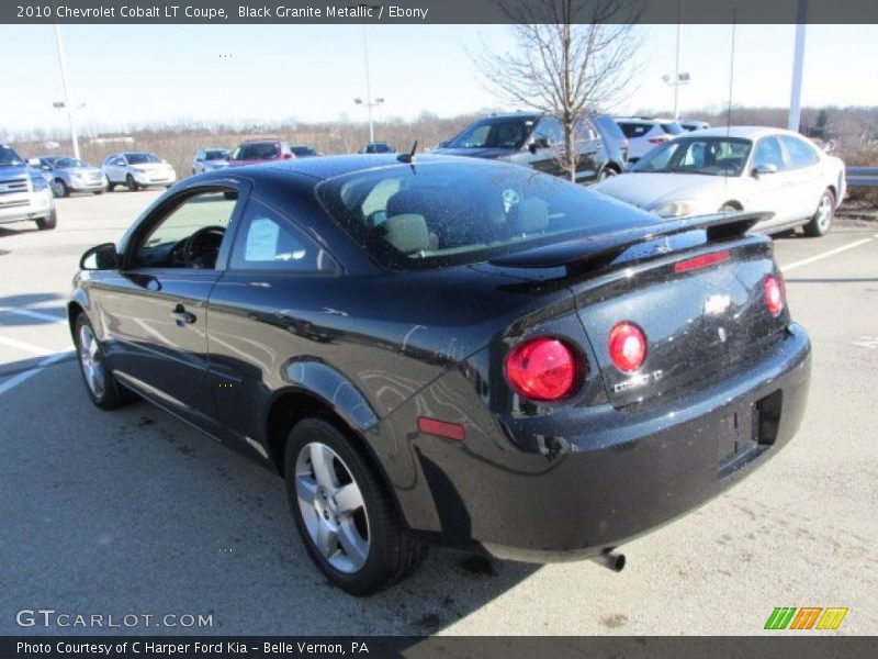 Black Granite Metallic / Ebony 2010 Chevrolet Cobalt LT Coupe