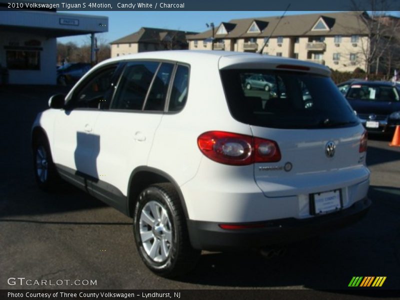 Candy White / Charcoal 2010 Volkswagen Tiguan S 4Motion