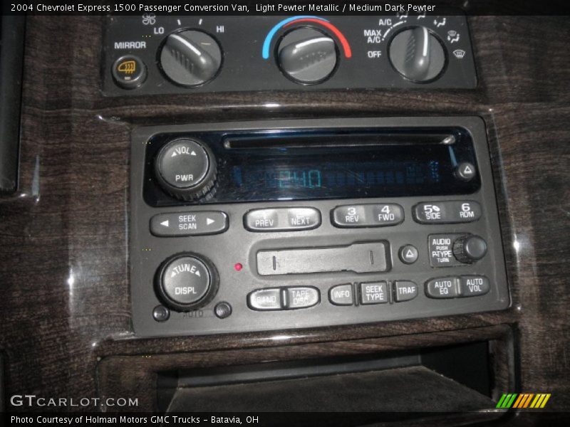 Audio System of 2004 Express 1500 Passenger Conversion Van