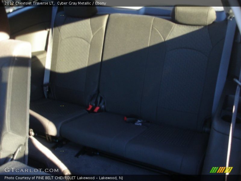 Cyber Gray Metallic / Ebony 2012 Chevrolet Traverse LT