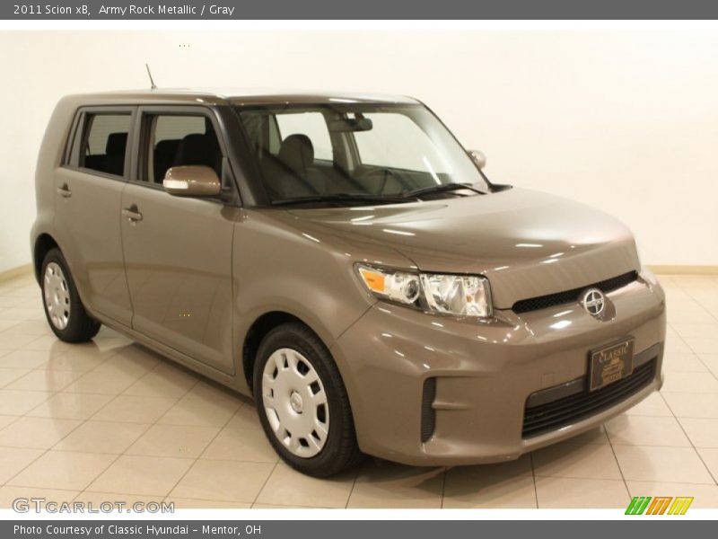 Army Rock Metallic / Gray 2011 Scion xB