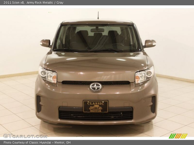 Army Rock Metallic / Gray 2011 Scion xB