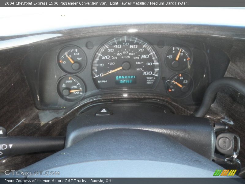 2004 Express 1500 Passenger Conversion Van 1500 Passenger Conversion Van Gauges