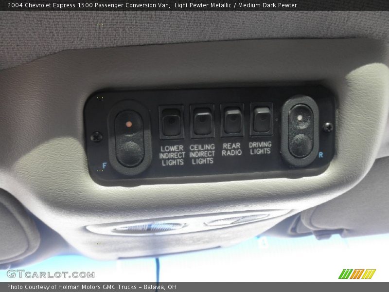 Light Pewter Metallic / Medium Dark Pewter 2004 Chevrolet Express 1500 Passenger Conversion Van