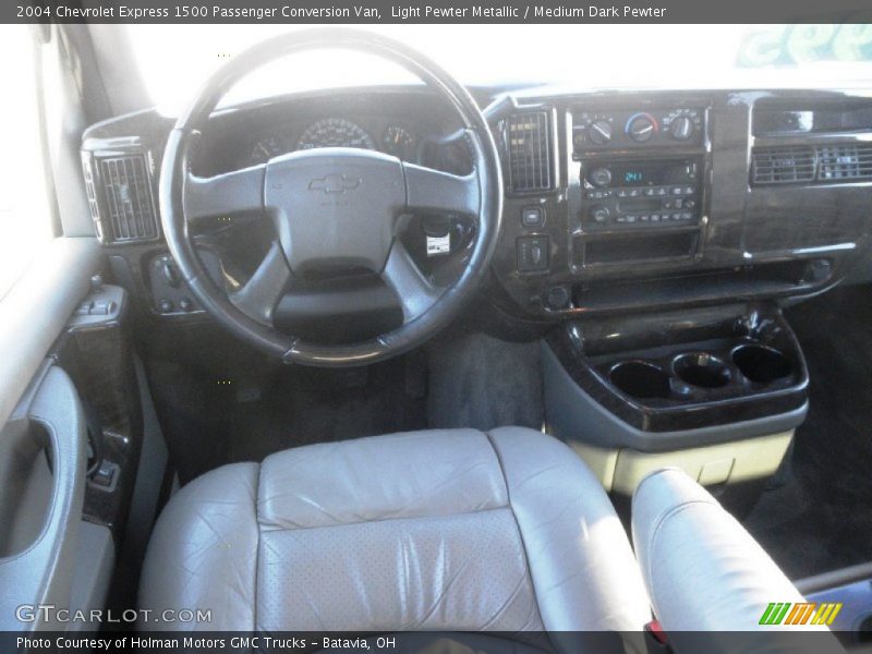 Light Pewter Metallic / Medium Dark Pewter 2004 Chevrolet Express 1500 Passenger Conversion Van
