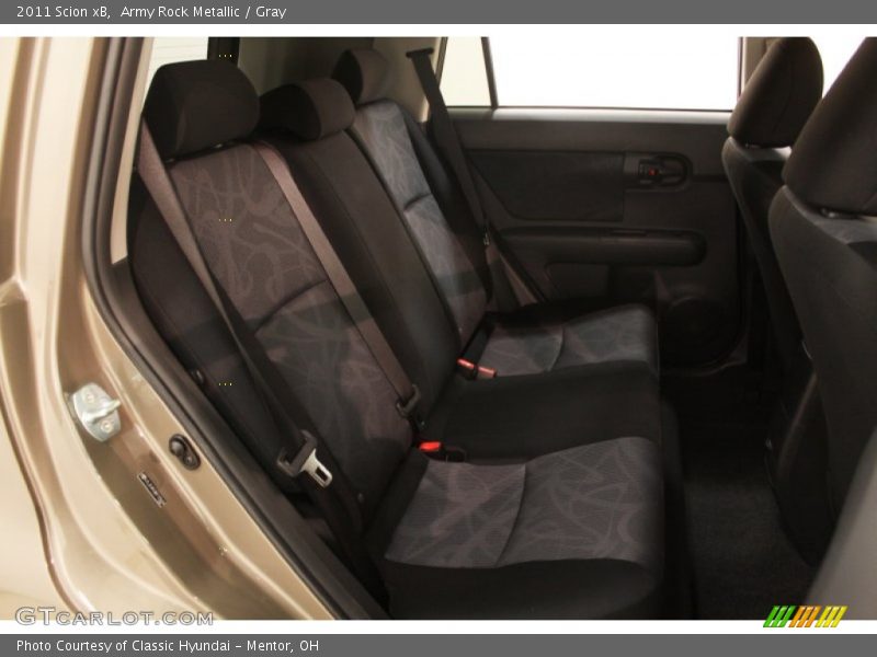 Rear Seat of 2011 xB 