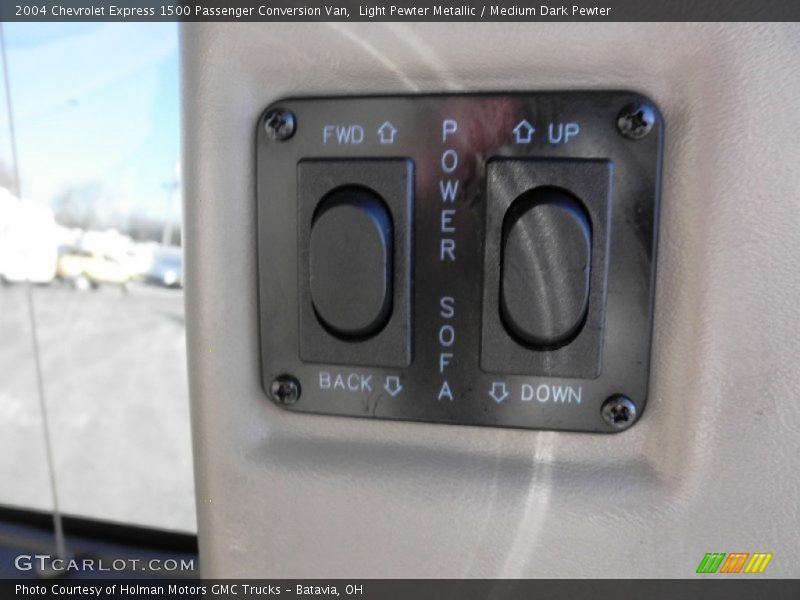 Light Pewter Metallic / Medium Dark Pewter 2004 Chevrolet Express 1500 Passenger Conversion Van