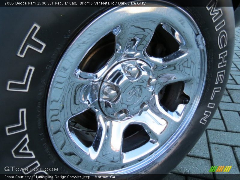 Bright Silver Metallic / Dark Slate Gray 2005 Dodge Ram 1500 SLT Regular Cab