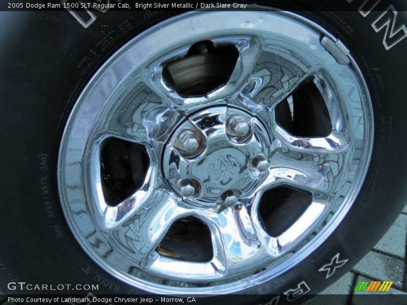 Bright Silver Metallic / Dark Slate Gray 2005 Dodge Ram 1500 SLT Regular Cab
