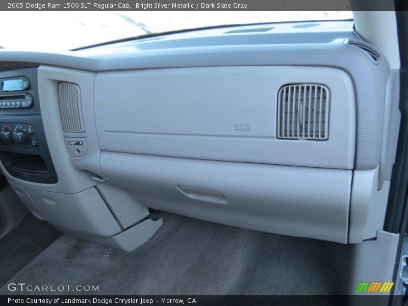 Bright Silver Metallic / Dark Slate Gray 2005 Dodge Ram 1500 SLT Regular Cab