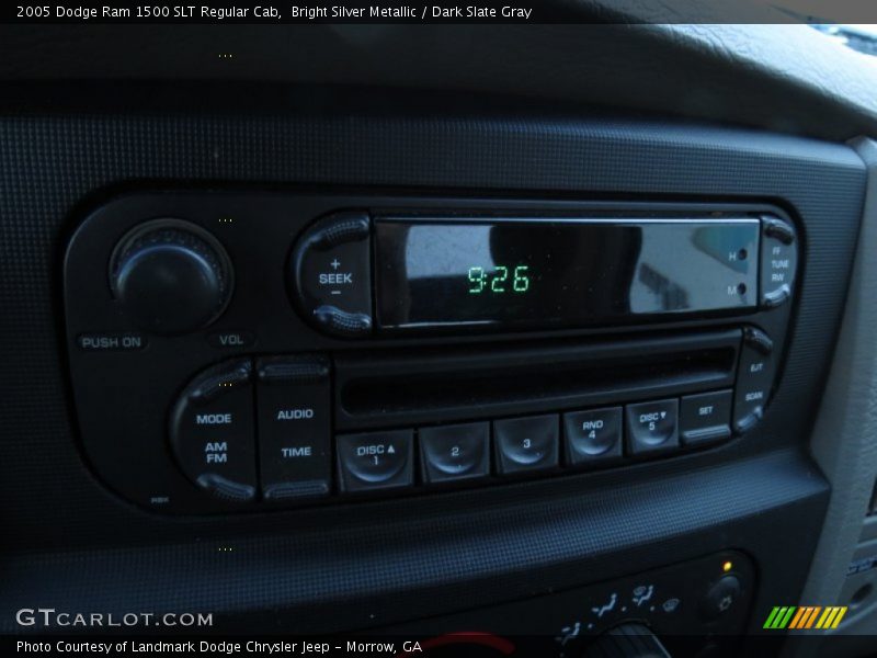 Bright Silver Metallic / Dark Slate Gray 2005 Dodge Ram 1500 SLT Regular Cab