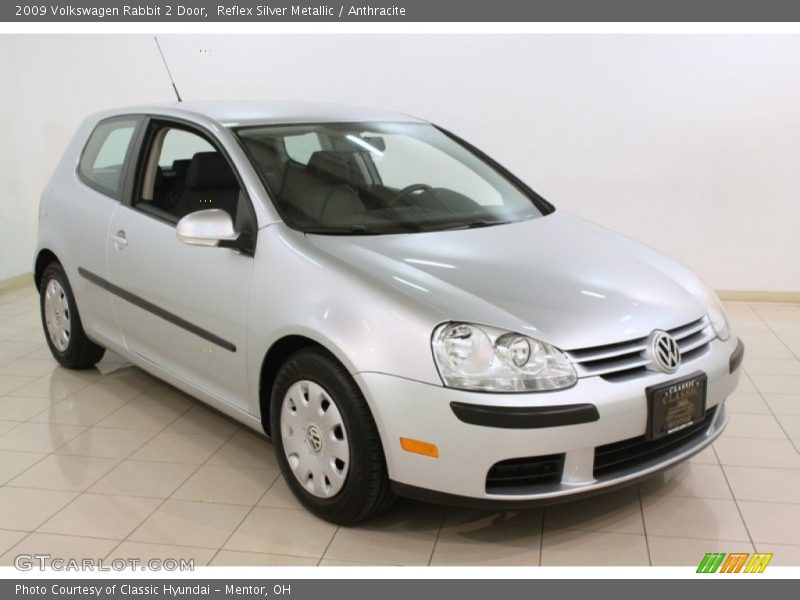 Reflex Silver Metallic / Anthracite 2009 Volkswagen Rabbit 2 Door