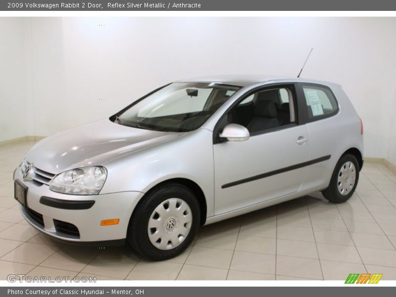 Reflex Silver Metallic / Anthracite 2009 Volkswagen Rabbit 2 Door
