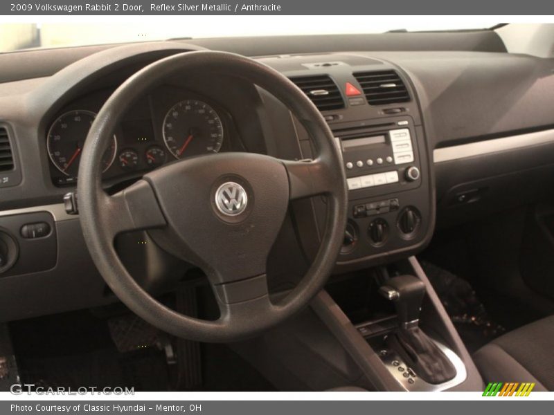 Reflex Silver Metallic / Anthracite 2009 Volkswagen Rabbit 2 Door