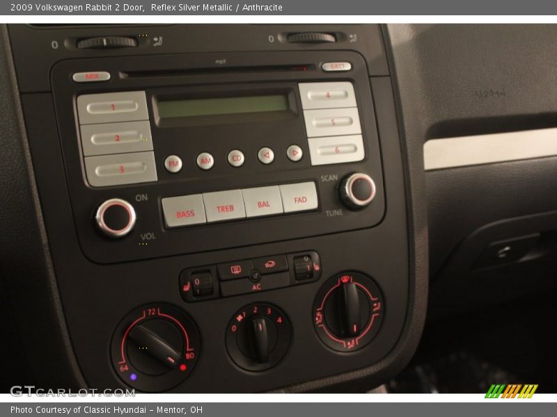Reflex Silver Metallic / Anthracite 2009 Volkswagen Rabbit 2 Door