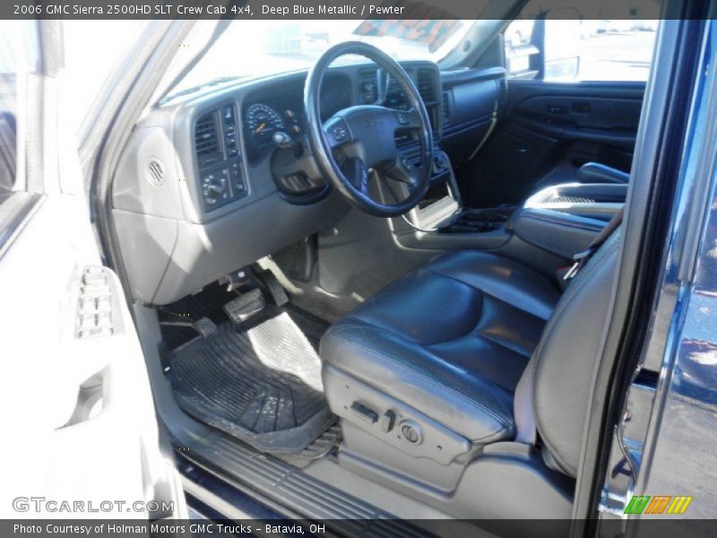 Deep Blue Metallic / Pewter 2006 GMC Sierra 2500HD SLT Crew Cab 4x4