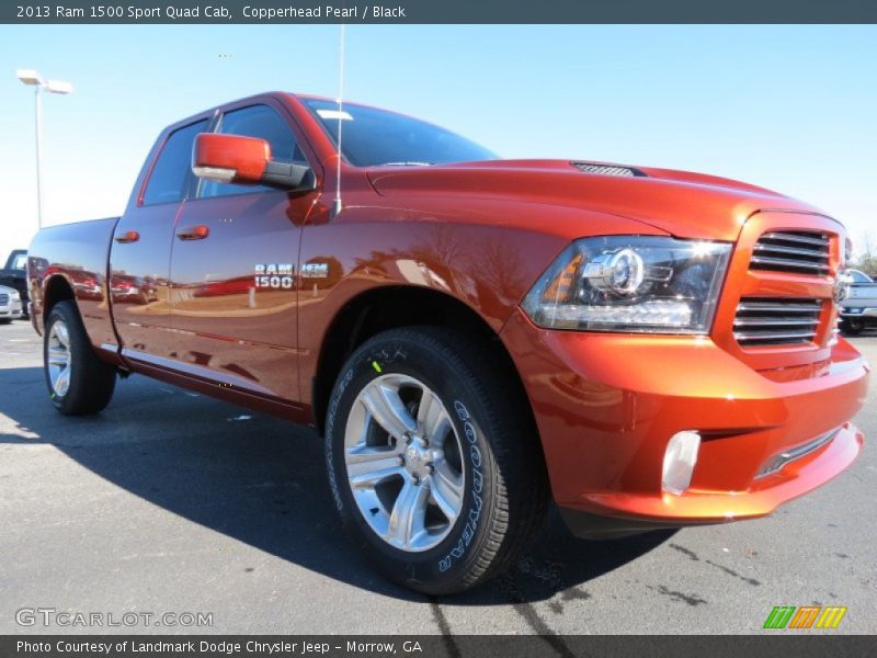 Front 3/4 View of 2013 1500 Sport Quad Cab