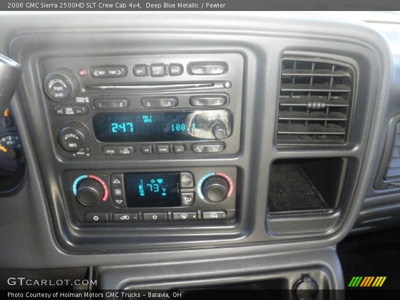 Deep Blue Metallic / Pewter 2006 GMC Sierra 2500HD SLT Crew Cab 4x4