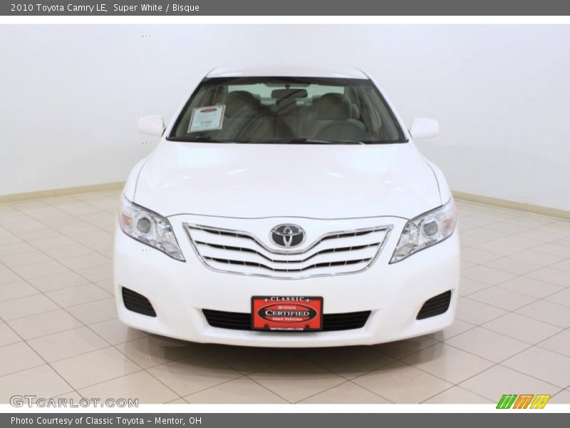 Super White / Bisque 2010 Toyota Camry LE