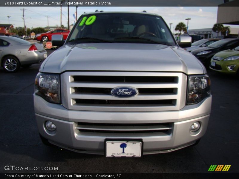 Ingot Silver Metallic / Stone 2010 Ford Expedition EL Limited