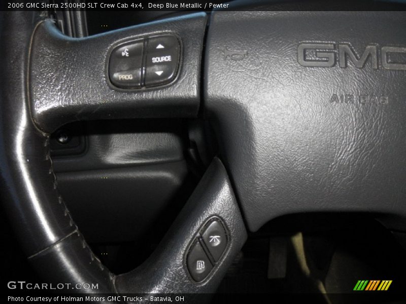 Deep Blue Metallic / Pewter 2006 GMC Sierra 2500HD SLT Crew Cab 4x4