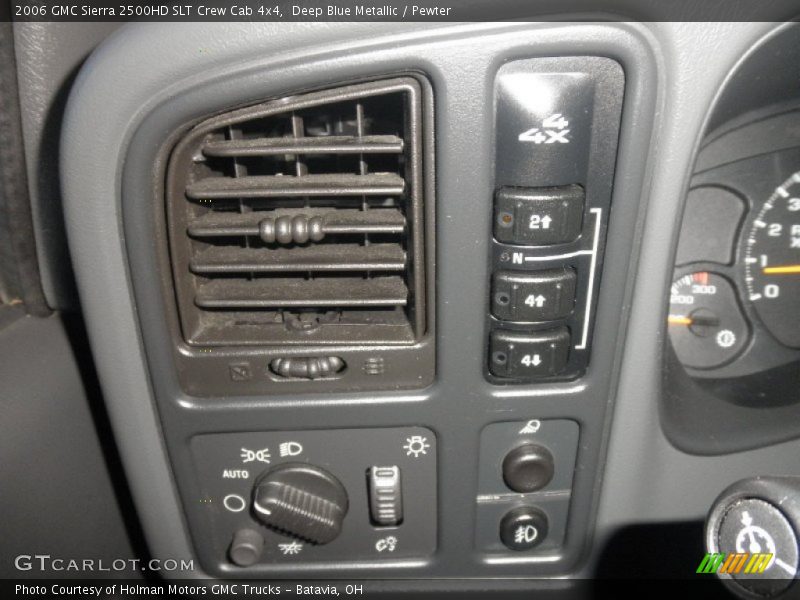 Deep Blue Metallic / Pewter 2006 GMC Sierra 2500HD SLT Crew Cab 4x4