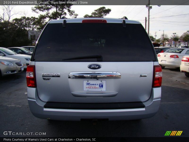 Ingot Silver Metallic / Stone 2010 Ford Expedition EL Limited