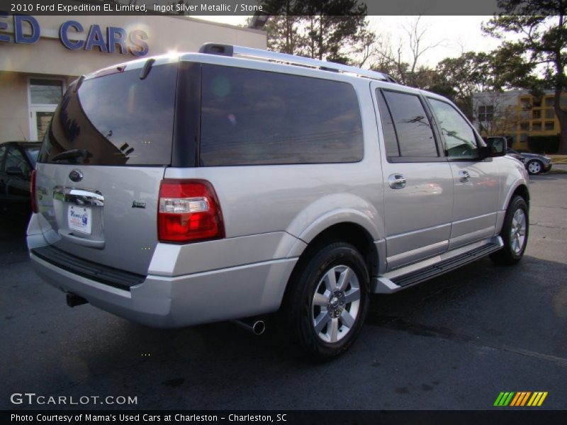 Ingot Silver Metallic / Stone 2010 Ford Expedition EL Limited