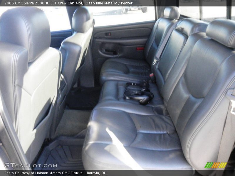Deep Blue Metallic / Pewter 2006 GMC Sierra 2500HD SLT Crew Cab 4x4