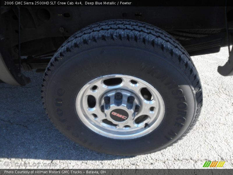 Deep Blue Metallic / Pewter 2006 GMC Sierra 2500HD SLT Crew Cab 4x4