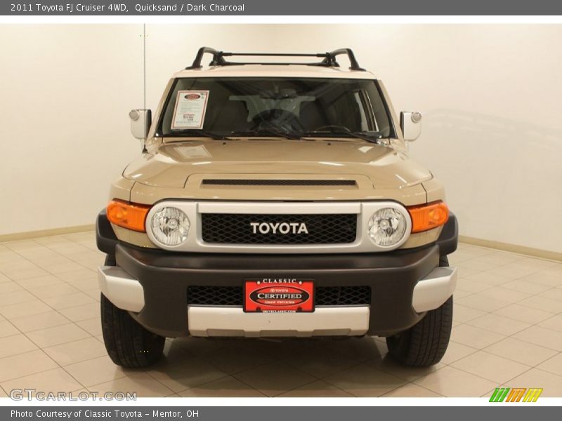 Quicksand / Dark Charcoal 2011 Toyota FJ Cruiser 4WD