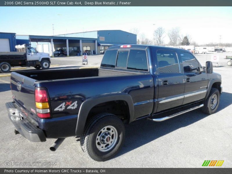 Deep Blue Metallic / Pewter 2006 GMC Sierra 2500HD SLT Crew Cab 4x4