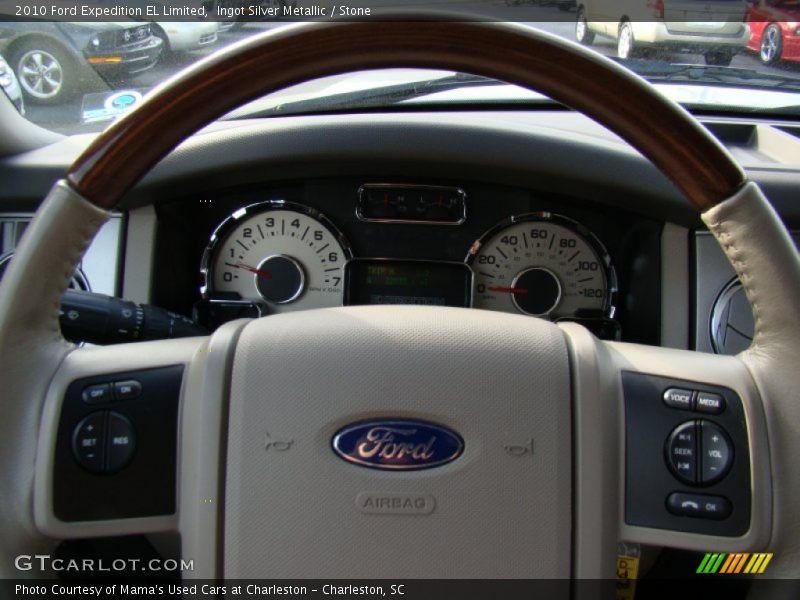 Ingot Silver Metallic / Stone 2010 Ford Expedition EL Limited