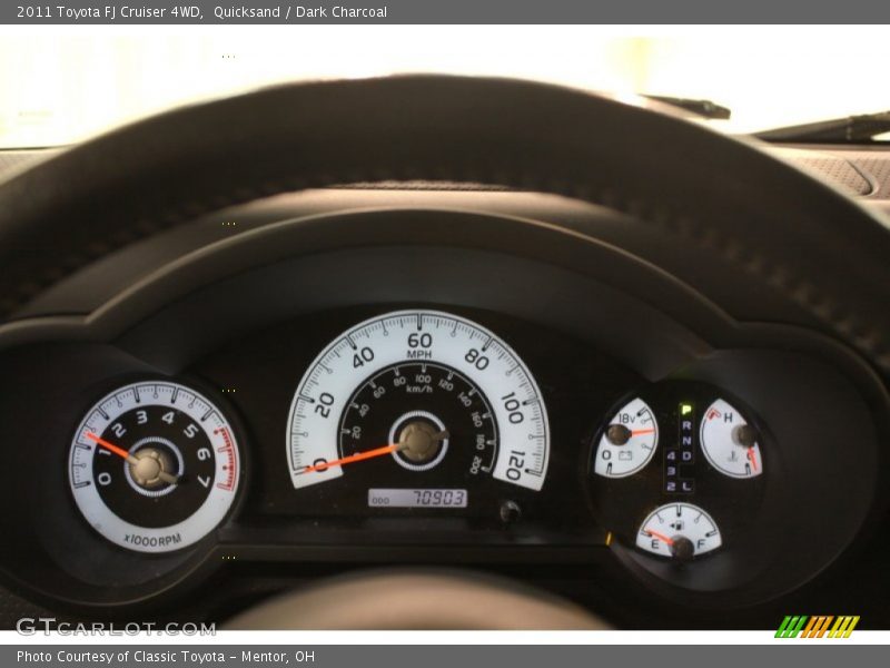  2011 FJ Cruiser 4WD 4WD Gauges