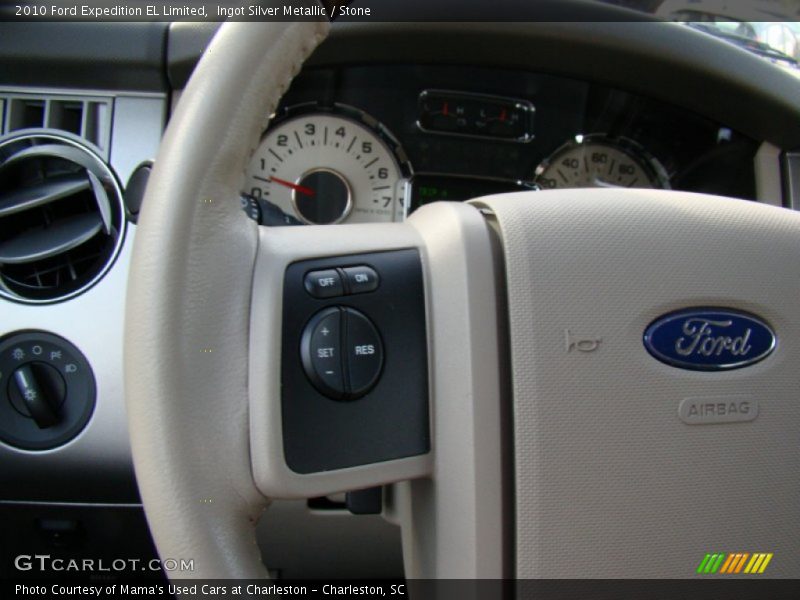 Ingot Silver Metallic / Stone 2010 Ford Expedition EL Limited
