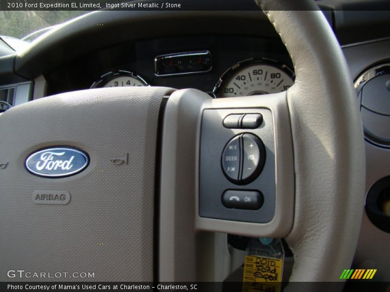 Ingot Silver Metallic / Stone 2010 Ford Expedition EL Limited