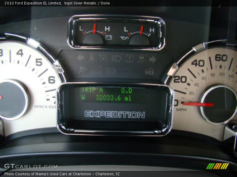 Ingot Silver Metallic / Stone 2010 Ford Expedition EL Limited