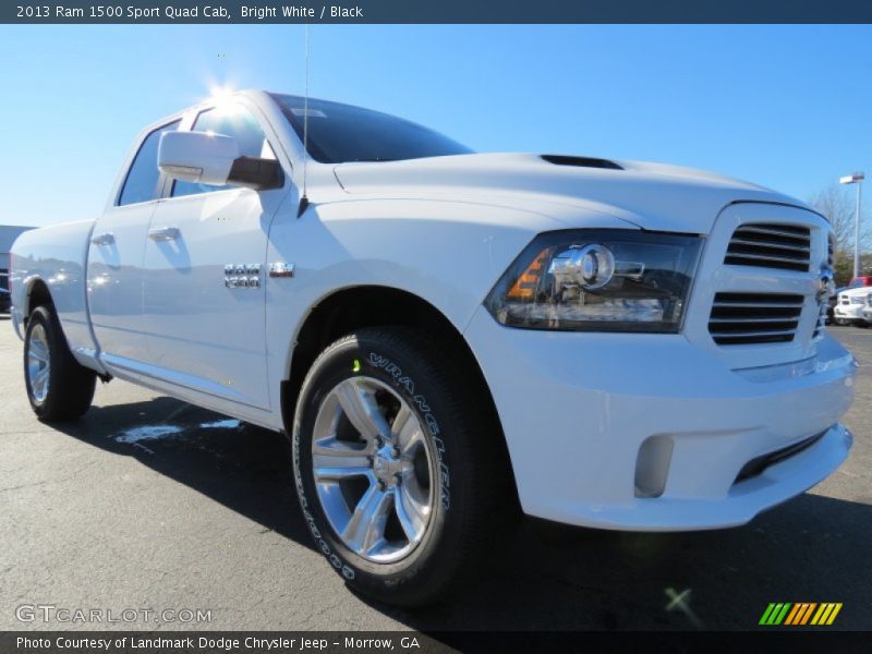 Front 3/4 View of 2013 1500 Sport Quad Cab