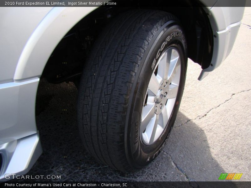 Ingot Silver Metallic / Stone 2010 Ford Expedition EL Limited